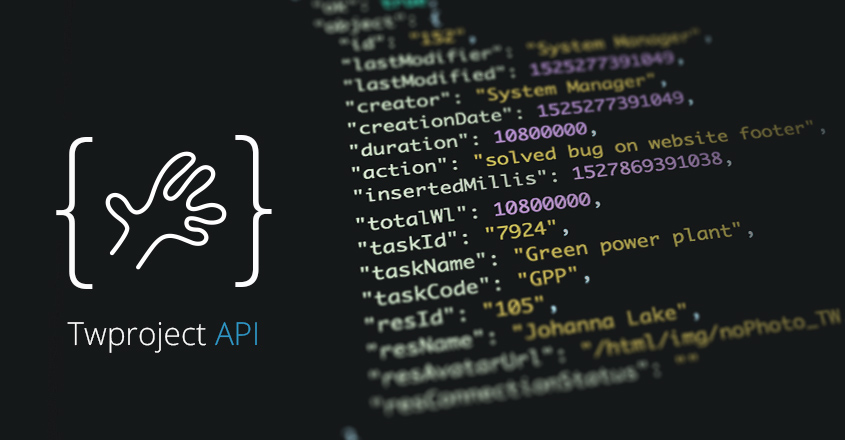Twproject 6.4: API & Webhooks