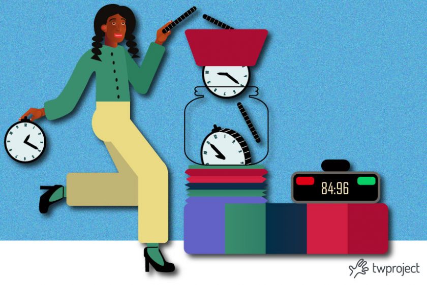 How to calculate work hours in a project
