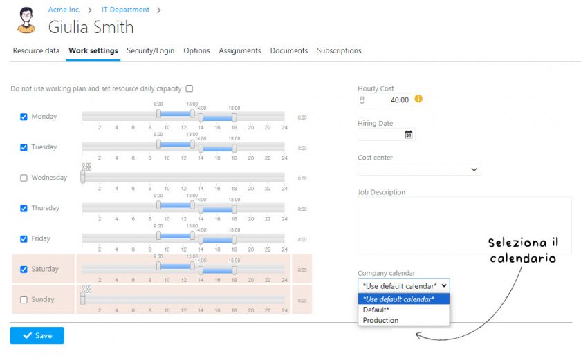 New Twproject Release 7.1.018 – Calendari multipli: maggiore flessibilità per i tuoi progetti