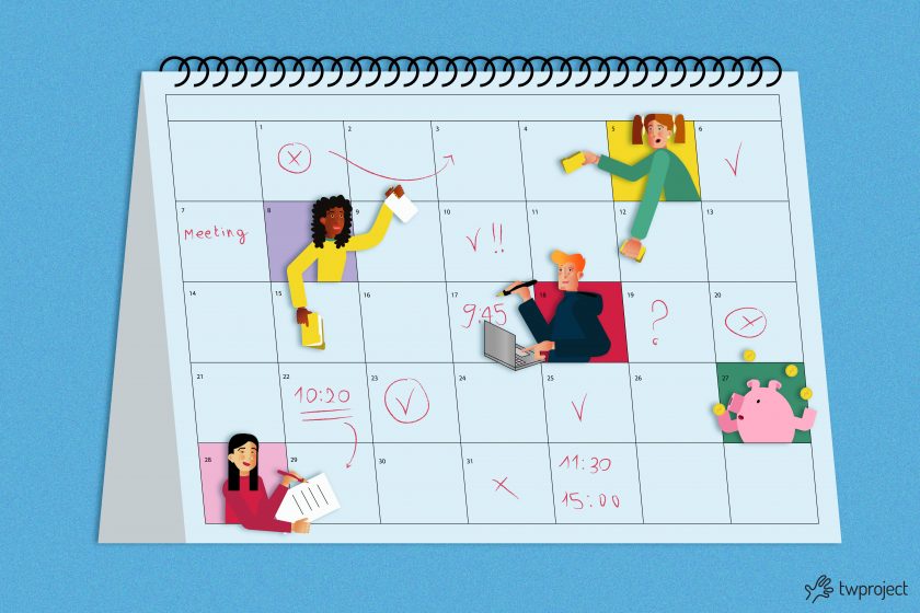 how to manage project scheduling