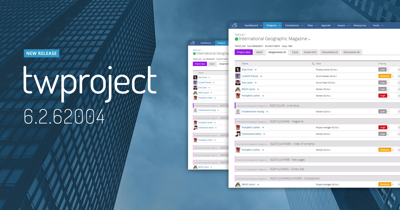 Twproject 6.2.62004: Assegnazioni Multiple